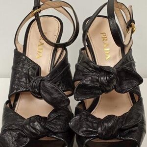 Prada Black Women's Sandals